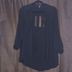 Forever 21 Long sleeve button up blouse